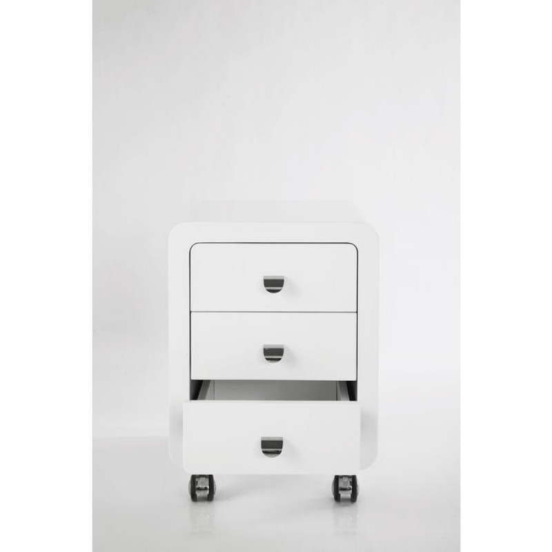 Container White Club 3 Drawers