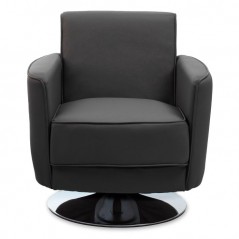 PHW Wester Mink Leather Effect Chair