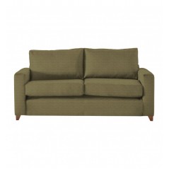 GA Hambleton Large Double Sofabed Open Coil in Brussels Olive
