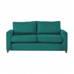 GA Hambleton Large Double Sofabed Open Coil in Brussels Petrol