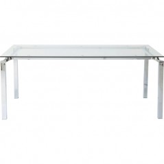 Table Lorenco Chrome 180x90cm