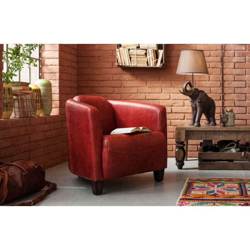 Armchair Cigar Lounge Red