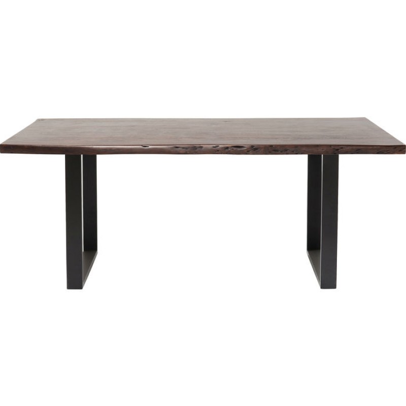Table Black Nature Walnut 180x90cm