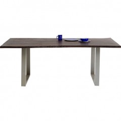 Table Harmony Dark Silver 160x80