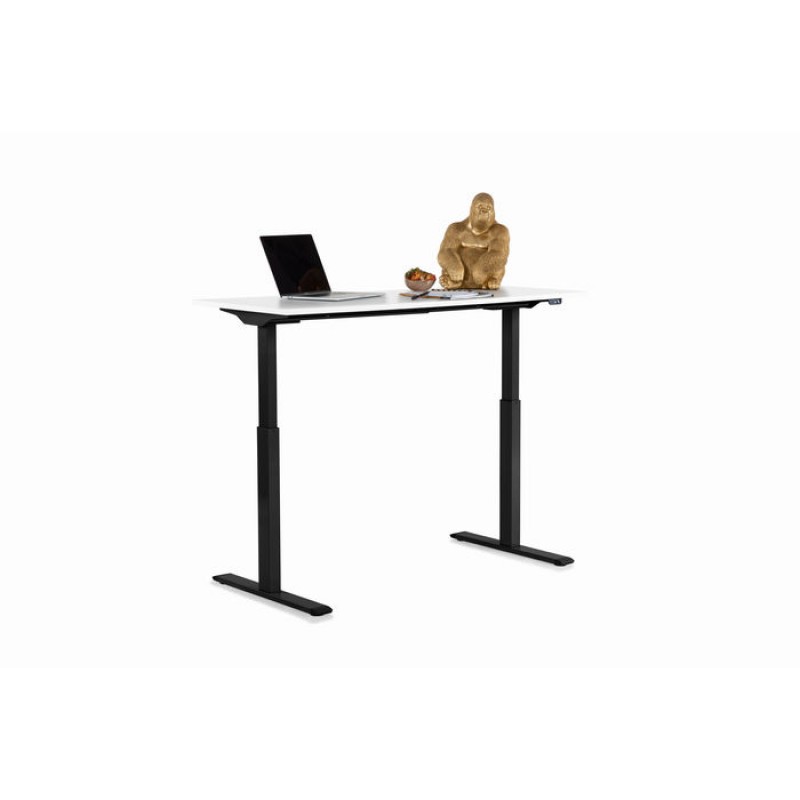 Standing Desk Office Smart Black White 120x70