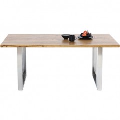 Table Jackie Oak Chrome 160x80