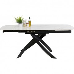 Extension Table Twist Onyx 120(30+30)x90cm