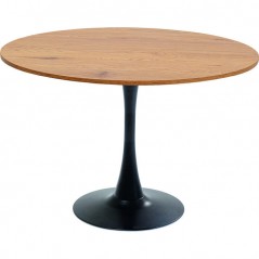 Table Schickeria Oak Black Ø110cm