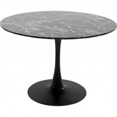 Table Schickeria Marble Black Ø110cm