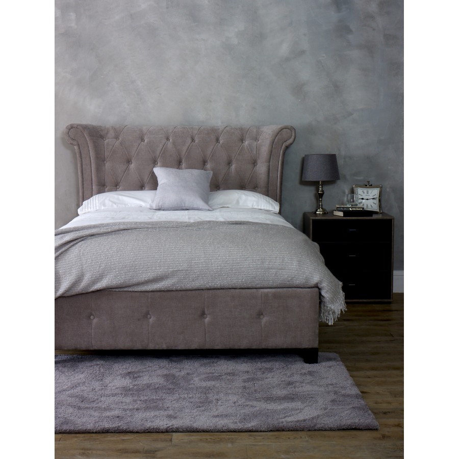 Ll Epsilon Mink Velvet 6ft Ottoman Bed, Is An Ottoman Bed Worth It Reddit