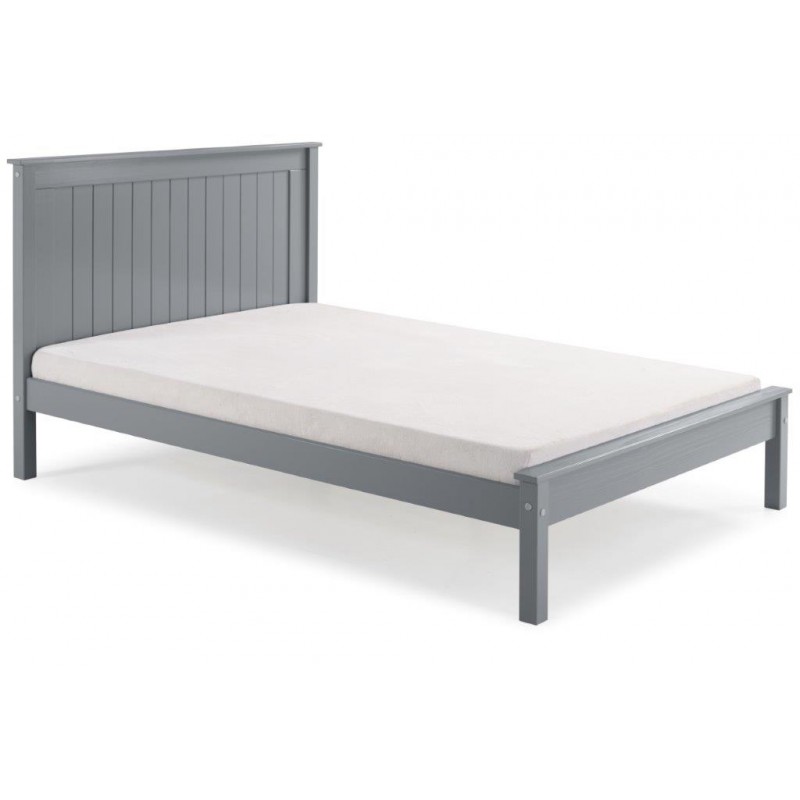 LL Taurus Grey with Low Footboard 5ft Bed Frame