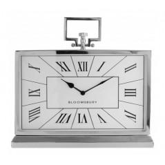 Kensington Mantel Clock Silver