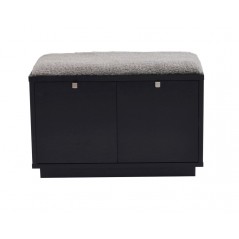 RO Confe Bench 2 Drawers Black/Light Grey