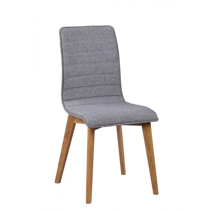 RO Gracy Chair Light Grey/Oak