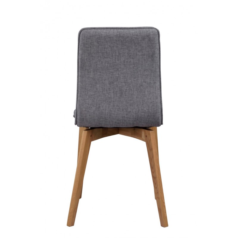 RO Gracy Chair Light Grey/Oak