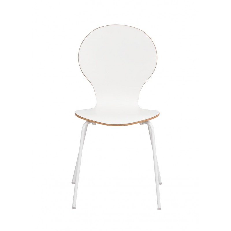 RO Fusio Dining Chair White/White