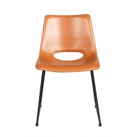 RO Manning Chair Cognac/Black