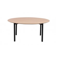 RO Spenc Coffee Table Round White Pigmented