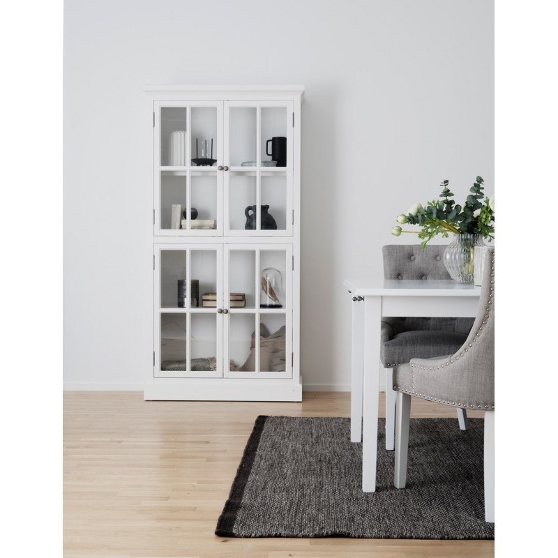 RO Lorie Display Cabinet White