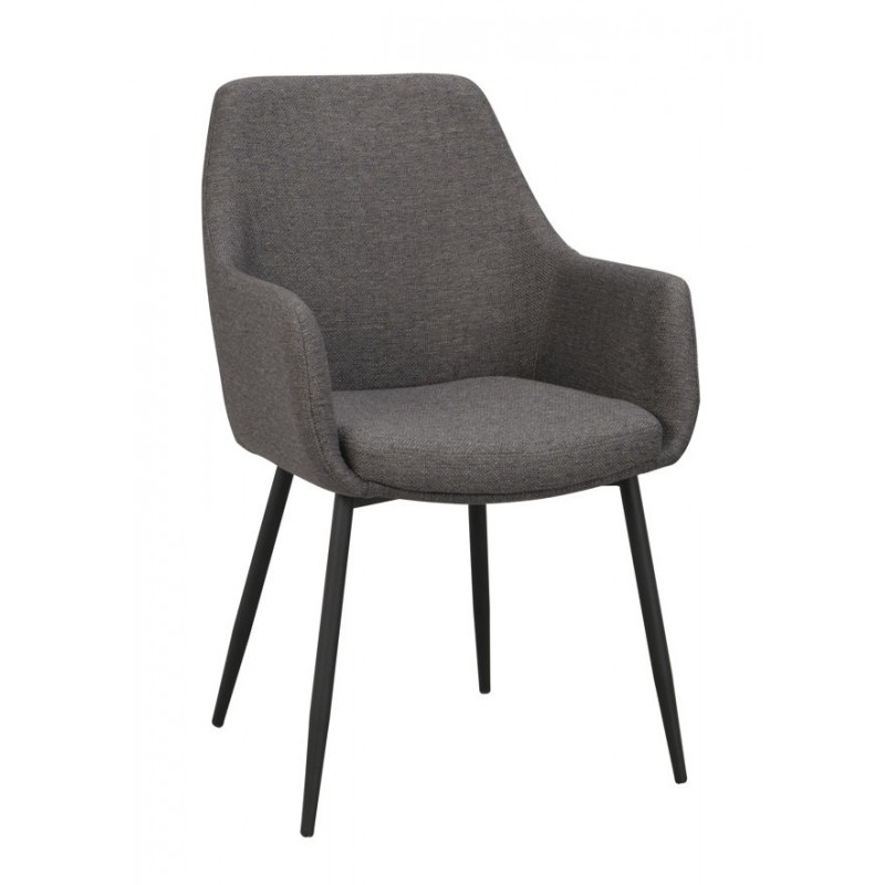 RO Reily Arm Chair Grey/Black