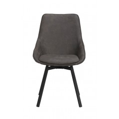 RO Alison Chair Dark Grey/Black