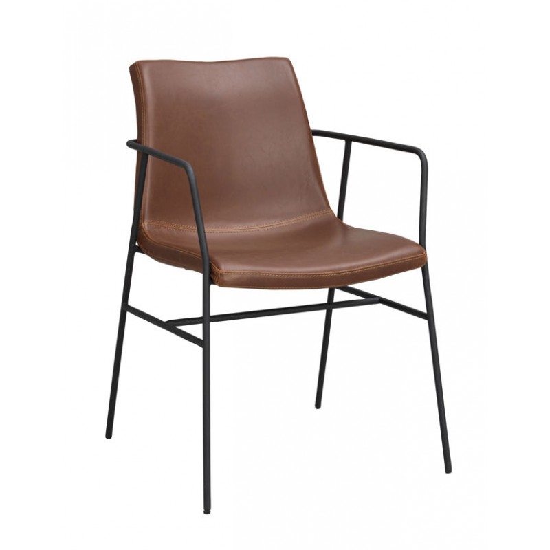 RO Huntingbay Arm Chair Brown/Black