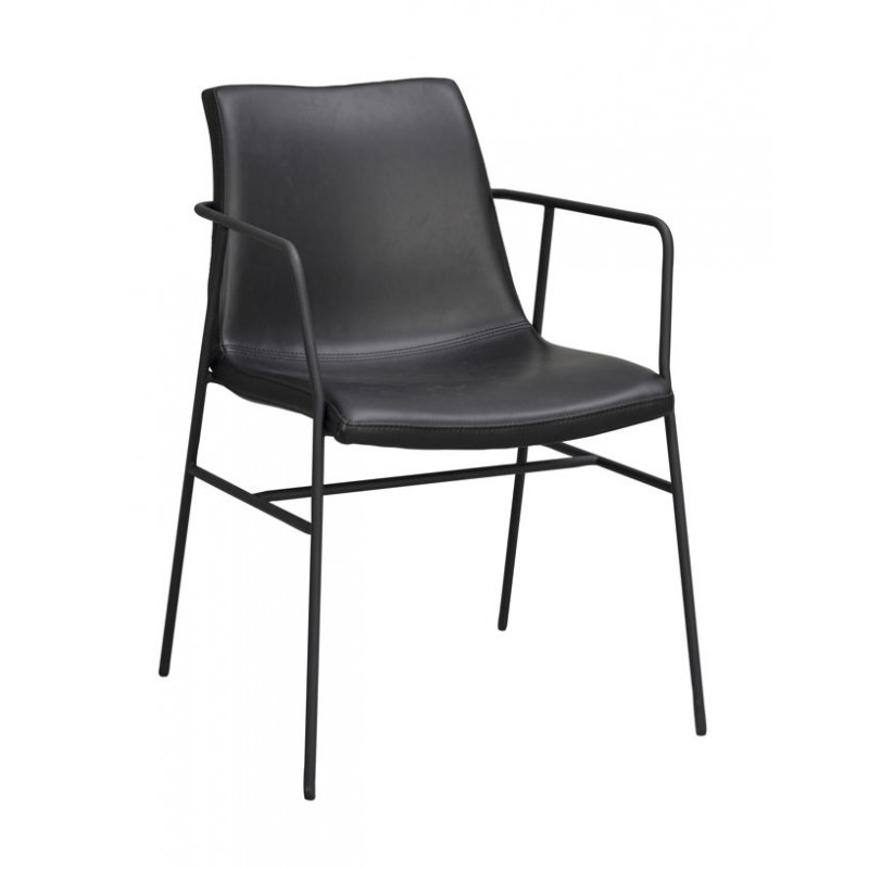 RO Huntingbay Arm Chair Black/Black