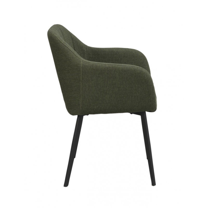 RO Bolton Arm Chair Green/Black