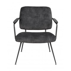 RO Prescott Lounge Chair Grey/Black