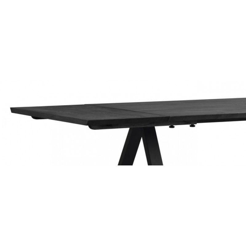 RO Carradale Extending Dining Table V 220x100 Black/Black