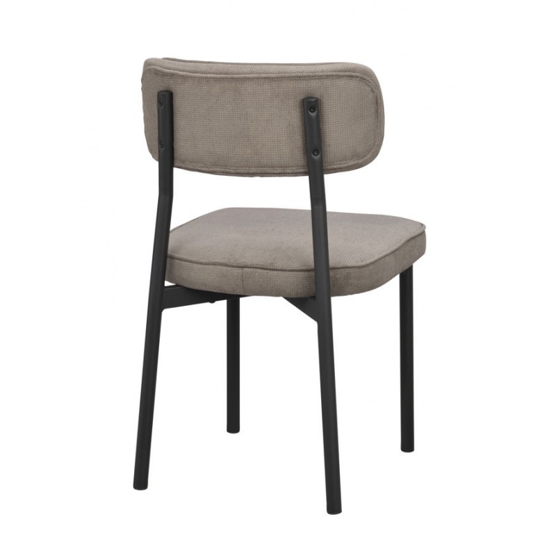 RO Paisley Chair Grey Brown/Black