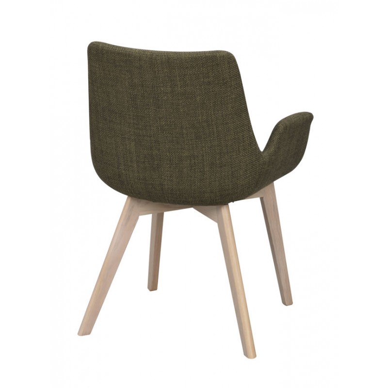 RO Drimsdale Arm Chair Green/Whitewash