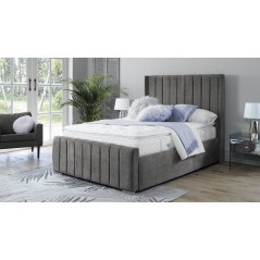 Araz Naples Grey 4ft Bed