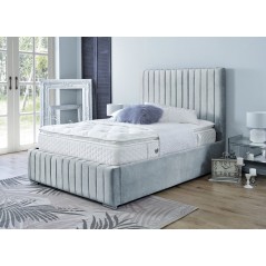 Yllas Naples Silver 4ft6 Bed