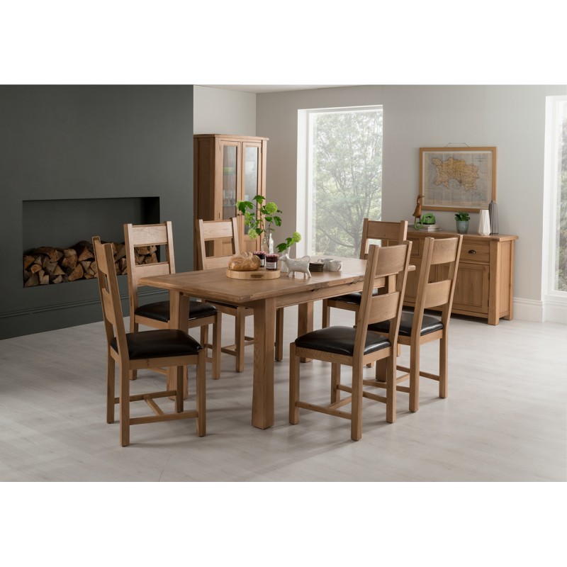 VL Breeze 1400/1800 Dining Table Natural