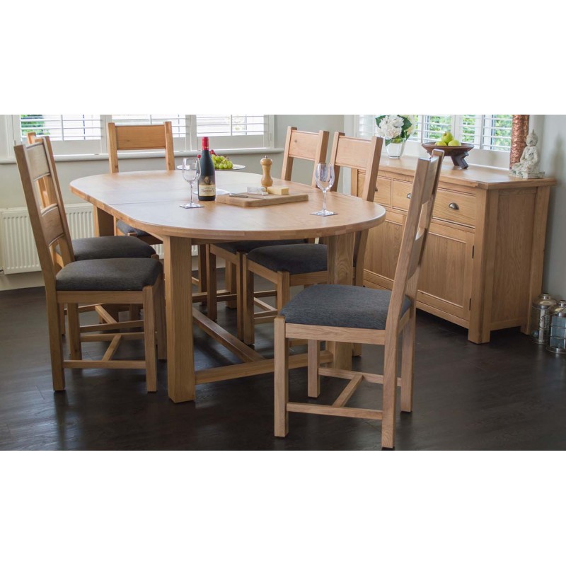 VL Breeze 1800/2200 Dining Table Natural