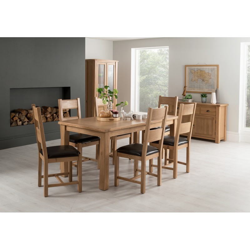 VL Breeze 1800/2460 Dining Table Natural
