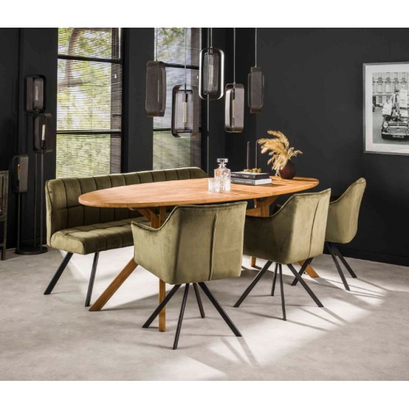 ZI Teakovality Dining Table 200cm Natural