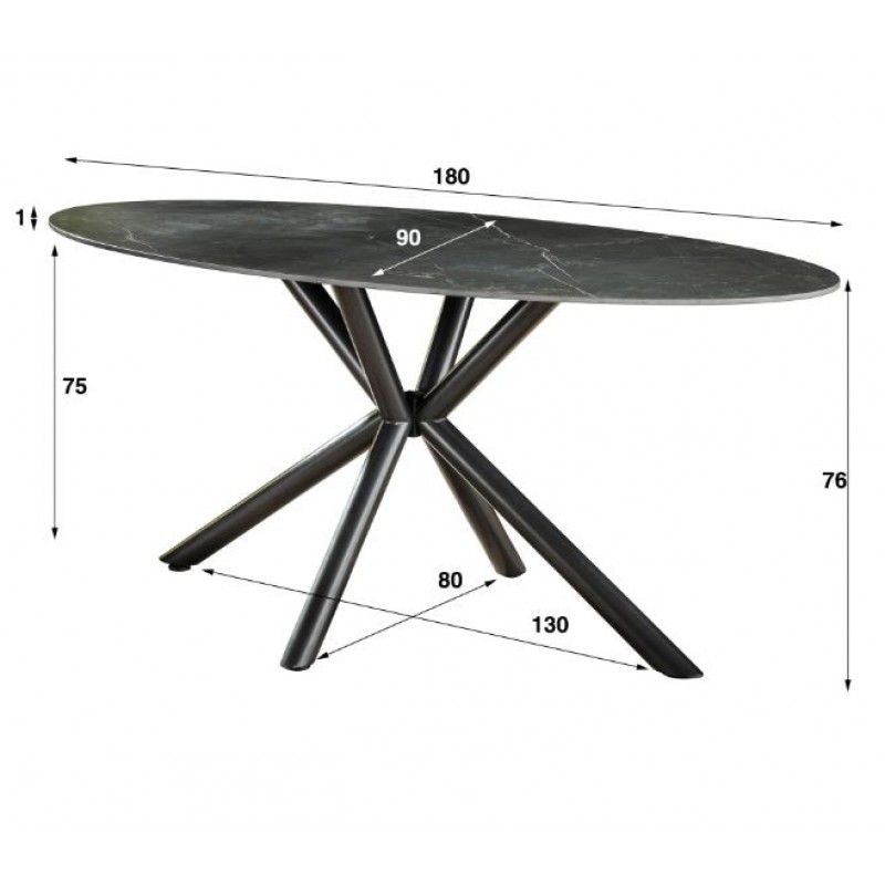 ZI Marvin Dining Table Natural