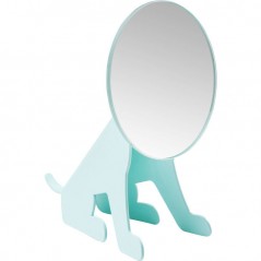 Table Mirror Dog Face Mint