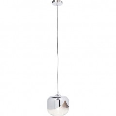 Hanging Lamp Chrome Goblet Ø25cm