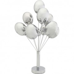 Table Lamp Silver Balloons