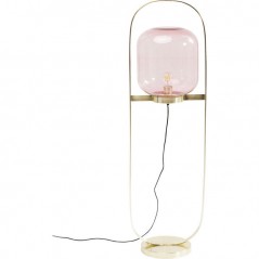 Floor Lamp Jupiter Pink-Brass