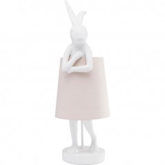 Table Lamp Animal Rabbit White