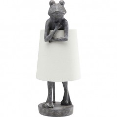 Table Lamp Animal Frog Grey