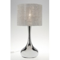Table Lamp Glamour Drop Chrome