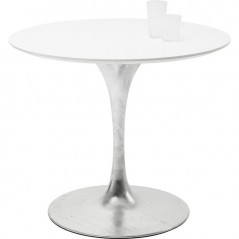 Table Invitation Set White Zinc Ø90cm