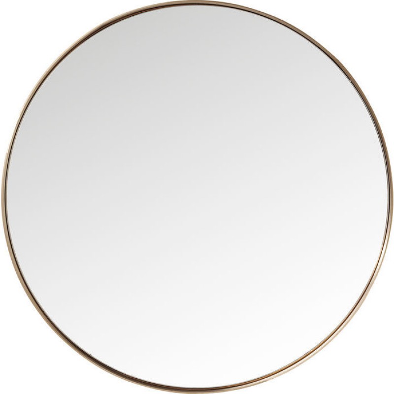 Mirror Curve Round Copper Ø100cm