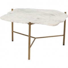 Coffee Table Piedra White 76x72cm