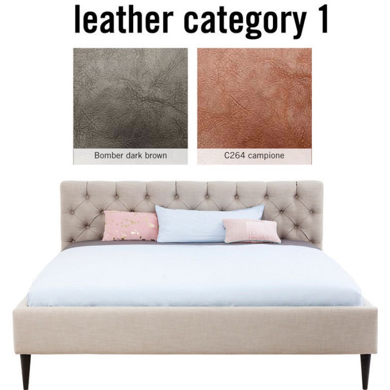 Bed Nova Individual 160x200cm Leather 1
